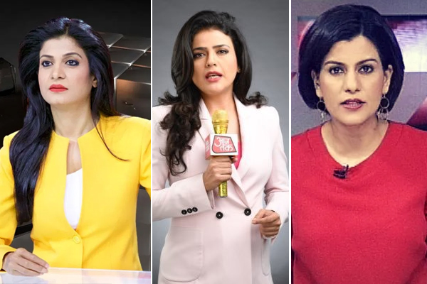 Popular Female News Anchors in India