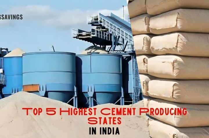 Top 5 Highest Cement Producing States in India