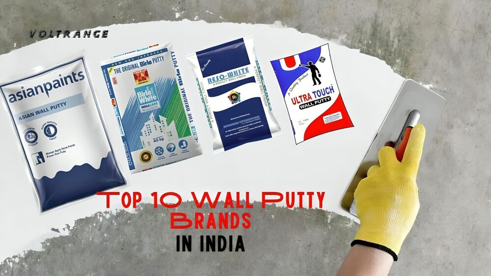 Top 10 Wall Putty Brands in India