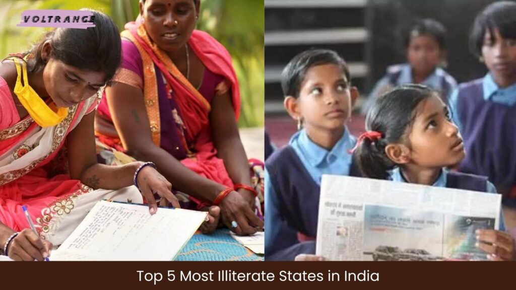 Top 5 Most Illiterate States in India