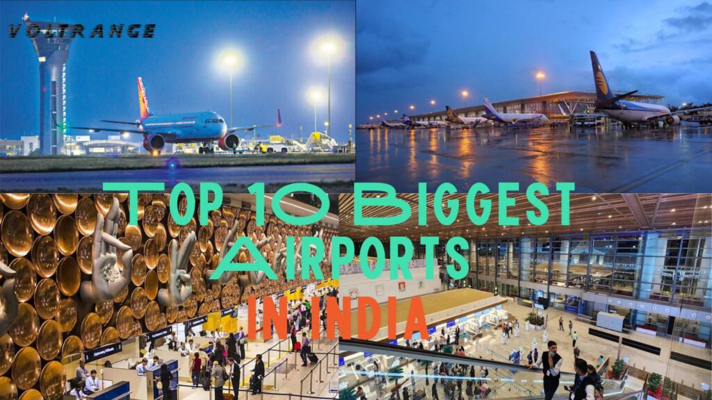 Top 10 Biggest Airports in India