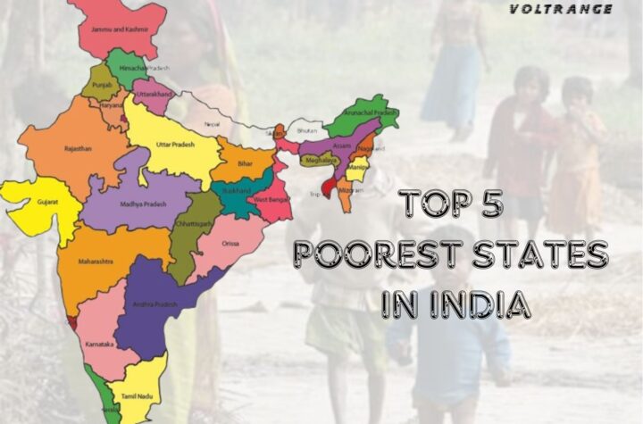 Top 5 Poorest States in India