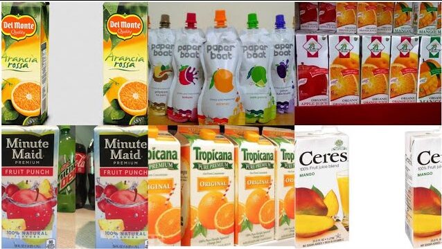 Popular Juice Brands in India