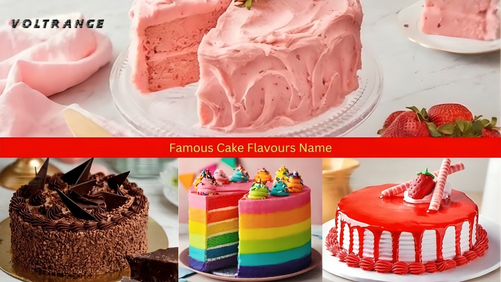 Famous Cake Flavours Name