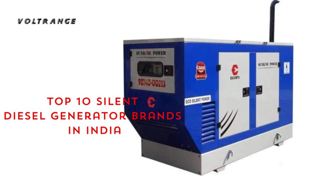 Top 10 Silent Diesel Generator Brands in India