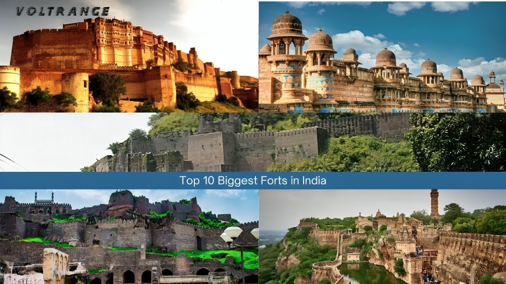 Top 10 Biggest Forts in India