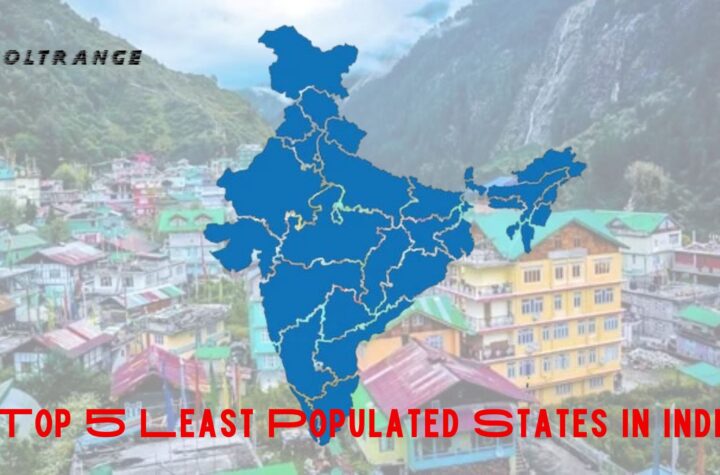 Top 5 Least Populated States in India