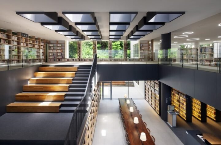library interior design